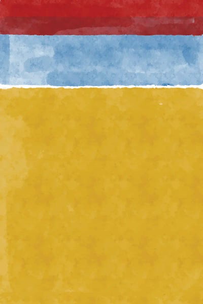 Similar To Mark Rothko: Minimal Watercolor IV by jay stanley