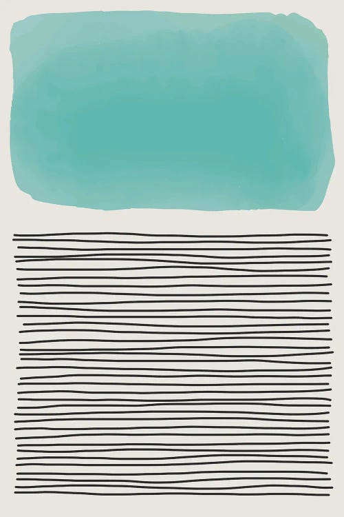 Minimal Watercolor Shapes III
