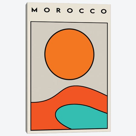 Morocco VIBE Canvas Print #STY355} by Jay Stanley Canvas Artwork
