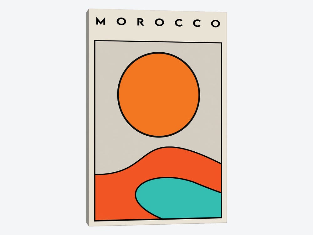 Morocco VIBE by Jay Stanley 1-piece Canvas Artwork