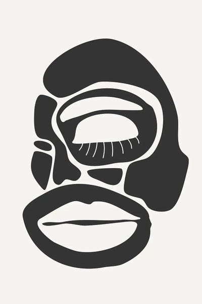 jay stanley: Abstract Faces Series II by jay stanley