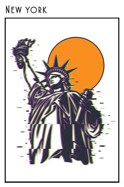 New York City Travel Posters: New York by jay stanley