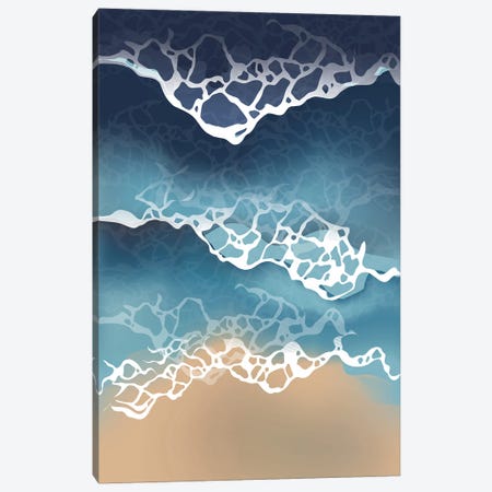Ocean Waves Canvas Print #STY369} by Jay Stanley Canvas Artwork