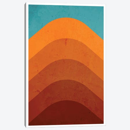 Orange Mountain Canvas Print #STY371} by Jay Stanley Canvas Art Print
