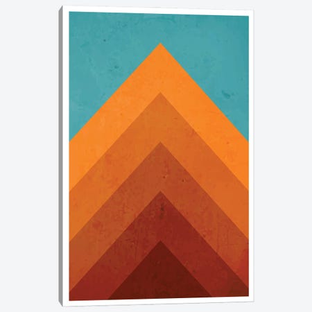 Orange Peak Mountain Canvas Print #STY372} by Jay Stanley Art Print