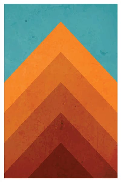 Fire & Ice: Orange Peak Mountain by jay stanley