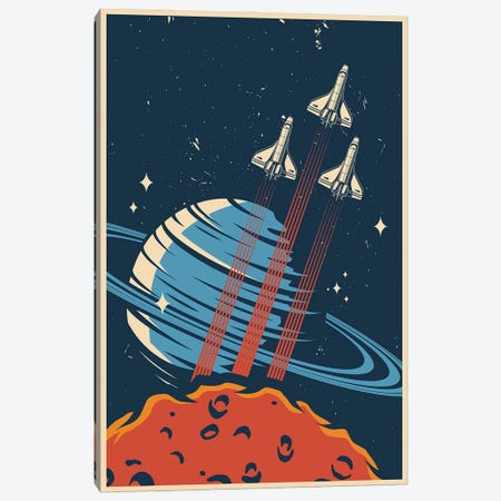 Outer Space Series I Canvas Print #STY375} by Jay Stanley Canvas Art