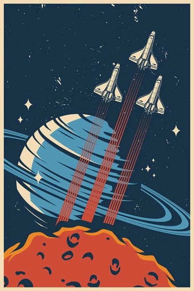 jay stanley: Outer Space Series I by jay stanley