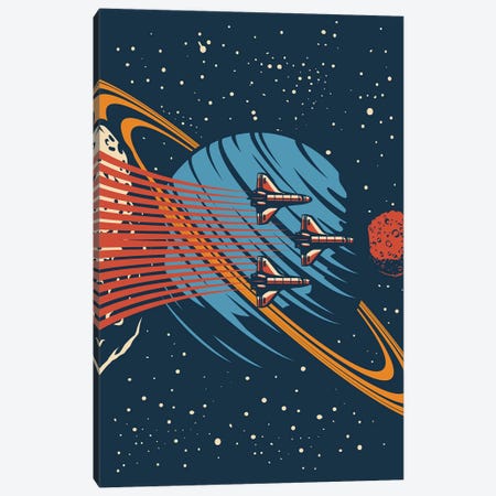 Outer Space Series II Canvas Print #STY376} by Jay Stanley Canvas Wall Art