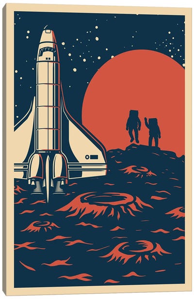 Outer Space Series X Canvas Art Print - Space Travel Posters