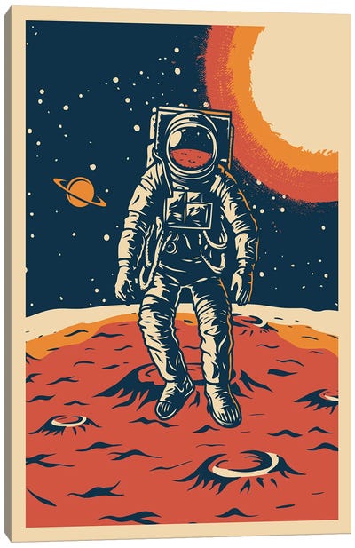 Outer Space Series XI Canvas Art Print - Adventure Seeker