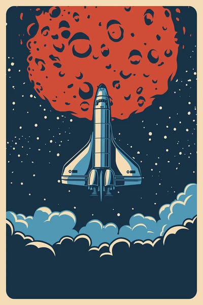 jay stanley: Outer Space Series XV by jay stanley