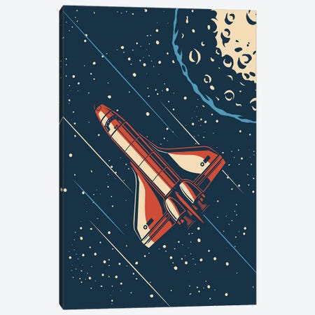 Outer Space Series XVI Canvas Print #STY387} by Jay Stanley Art Print