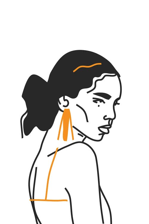 Strong Woman by jay stanley wall art