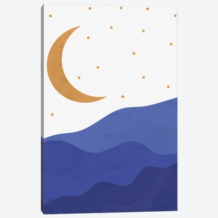 Sun And Moon I Canvas Print #STY405} by Jay Stanley Canvas Wall Art
