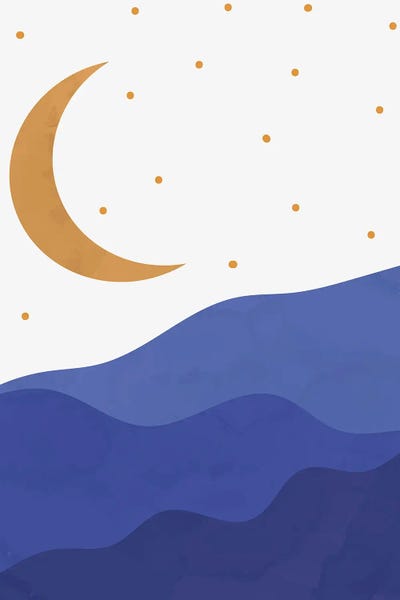 Illustrations: Sun And Moon I by jay stanley