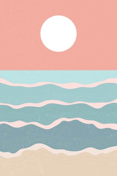 jay stanley: Sunset Over The Ocean II by jay stanley