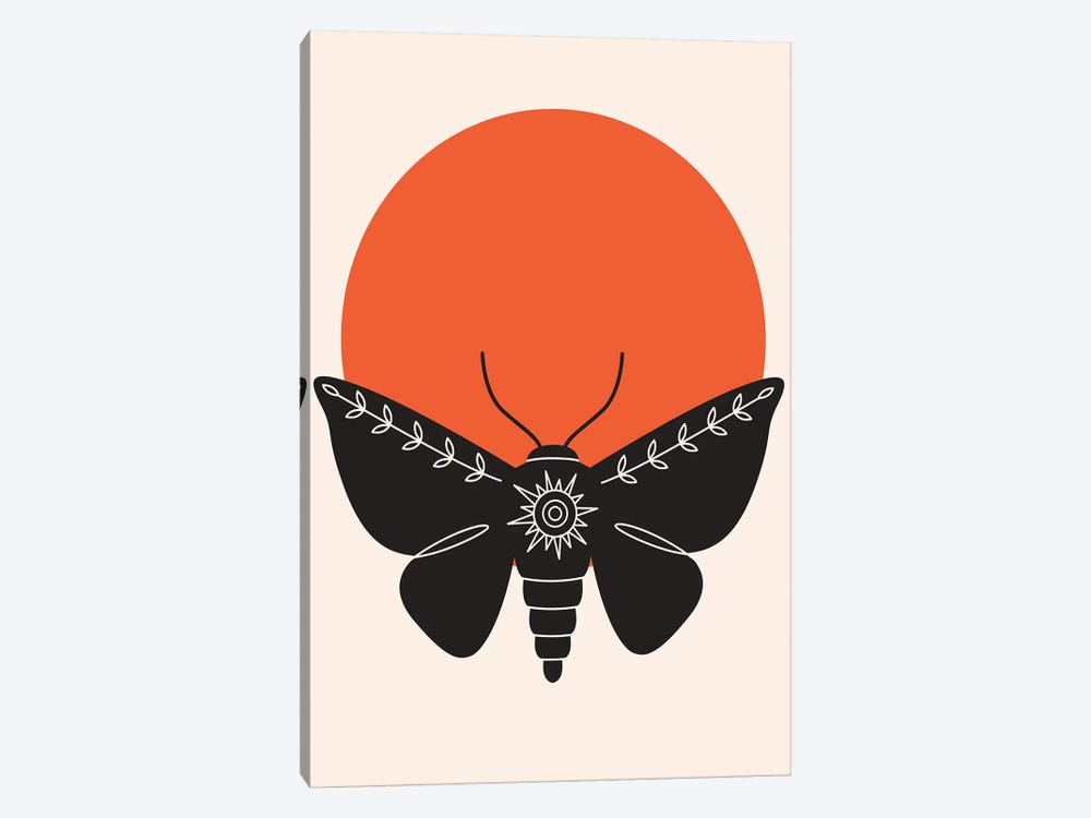 Sunshine Moth by Jay Stanley 1-piece Canvas Print