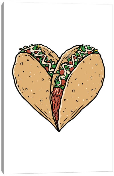 Tacos Are Life Canvas Art Print - It's the Little Things