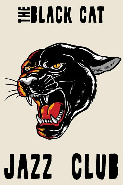 Jazz: The Black CatJjazz Club by jay stanley