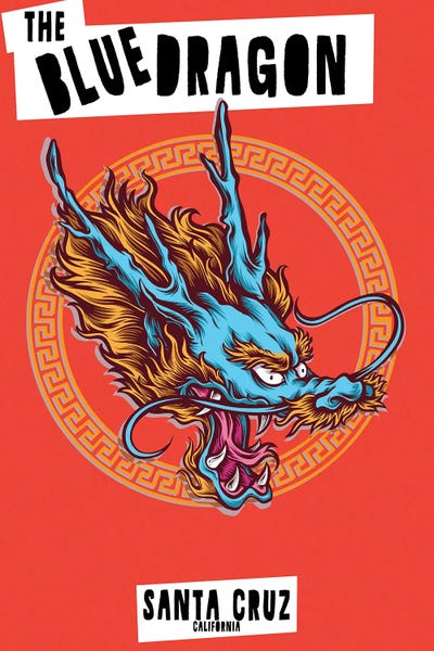 jay stanley: The Blue Dragon by jay stanley