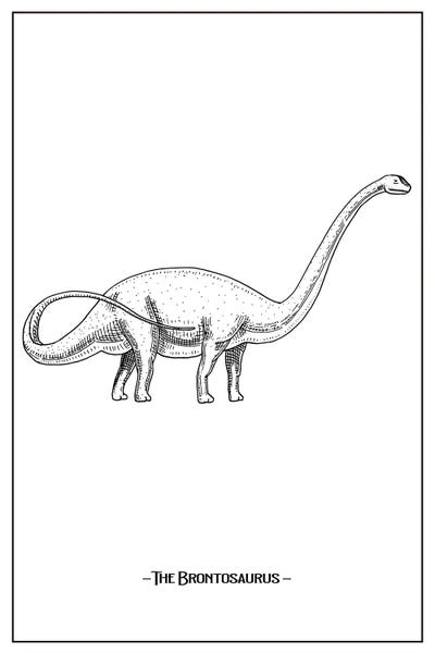 Kids Dinosaur Art: The Brontosaurus by jay stanley