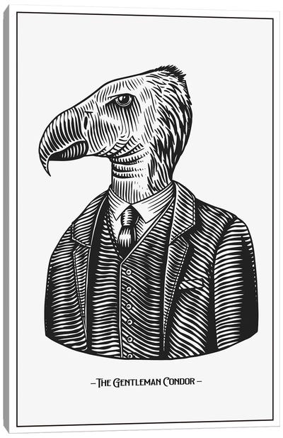 The Gentleman Condor Canvas Art Print - Jay Stanley