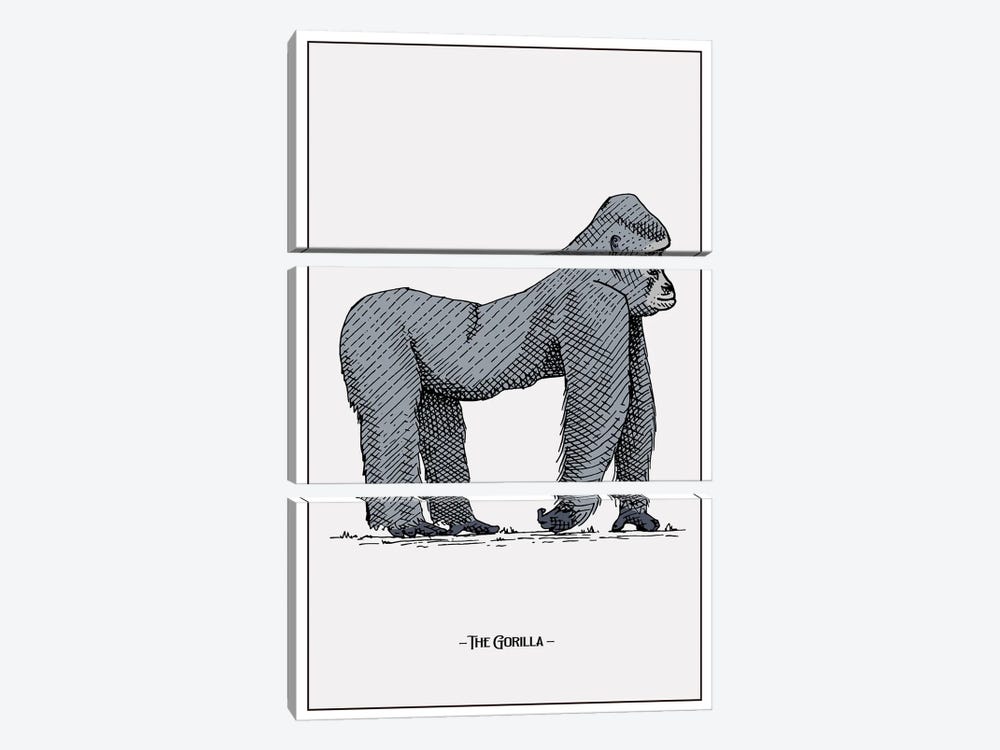 The Gorilla by Jay Stanley 3-piece Art Print