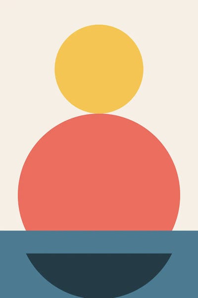 jay stanley: Abstract Geometric Fun III by jay stanley