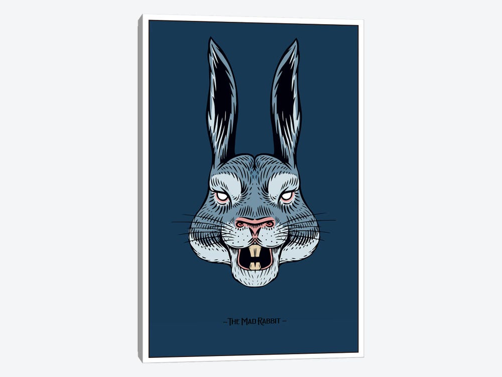 The Mad Rabbit by Jay Stanley 1-piece Canvas Art
