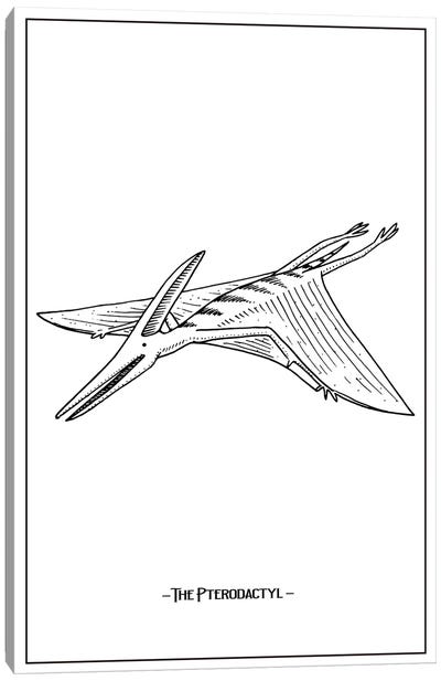 The Pterodactyl Canvas Art Print - Pterodactyl Art