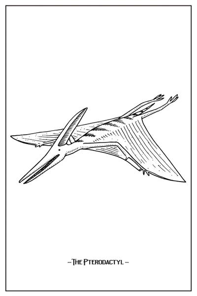 Kids Dinosaur Art: The Pterodactyl by jay stanley