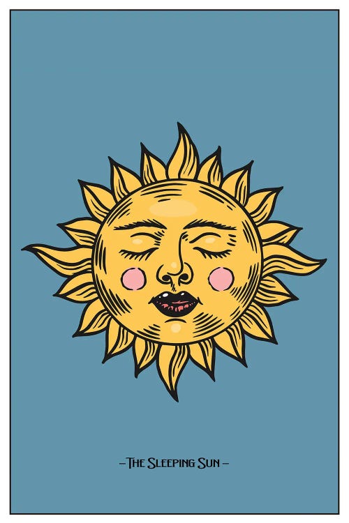 The Sleeping Sun by jay stanley wall art