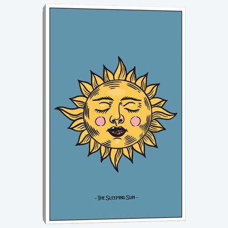 The Sleeping Sun Canvas Print #STY450} by Jay Stanley Canvas Art