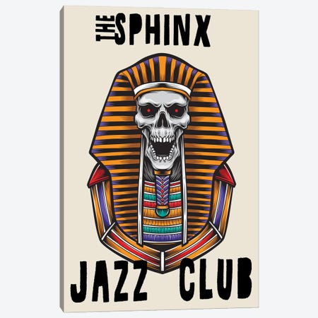 The Sphinx Jazz Club Canvas Print #STY451} by Jay Stanley Canvas Wall Art