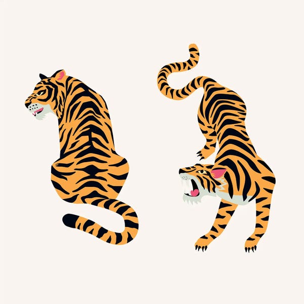 jay stanley: The Two Tigers by jay stanley