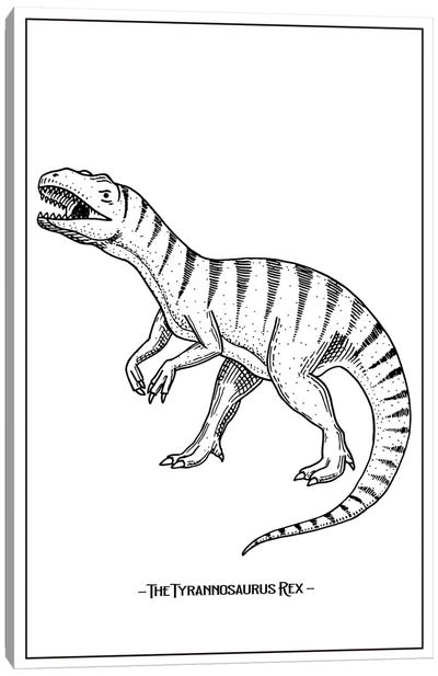 The Tyrannosaurus Rex Canvas Art Print - Jay Stanley