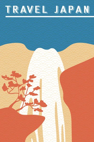 Traval Japan Minimilism I by jay stanley canvas print