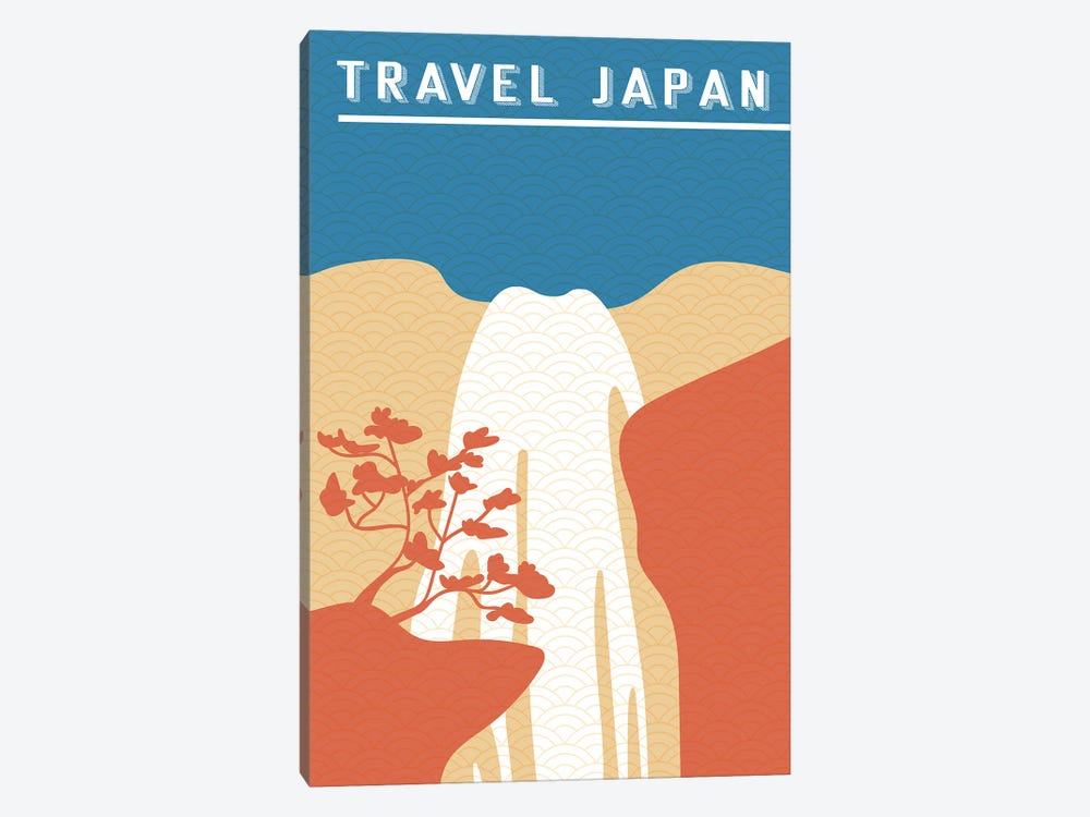 Traval Japan Minimilism I by Jay Stanley 1-piece Canvas Print