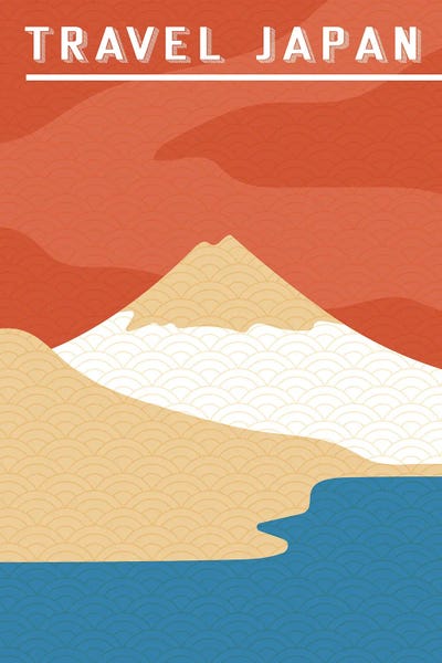 Traval Japan Minimilism II by jay stanley canvas print