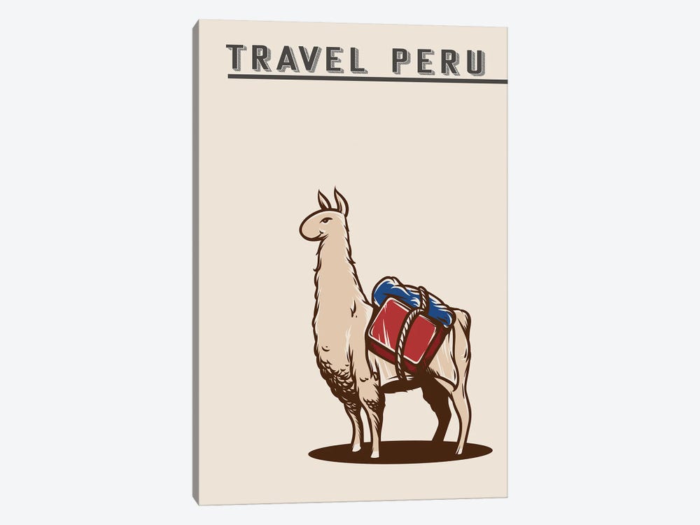 Travel Peru by Jay Stanley 1-piece Canvas Artwork
