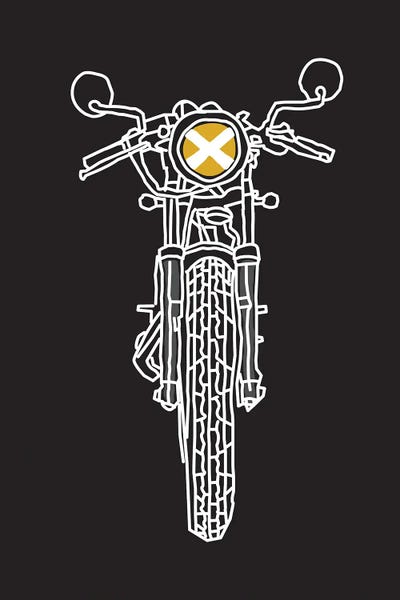 Wanna Go For A Ride by jay stanley metal wall art