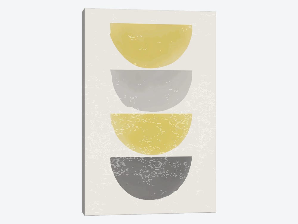 Watercolor Minimal Set I by Jay Stanley 1-piece Canvas Print