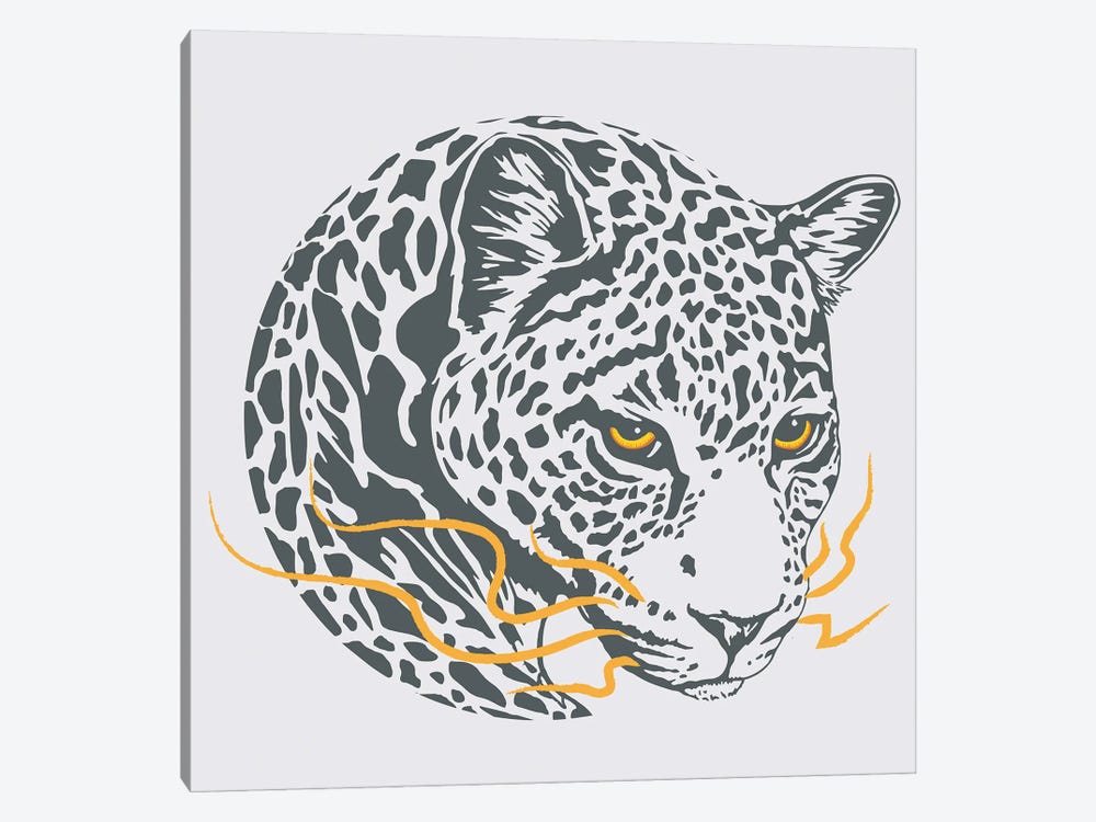 Wise Leopard by Jay Stanley 1-piece Art Print