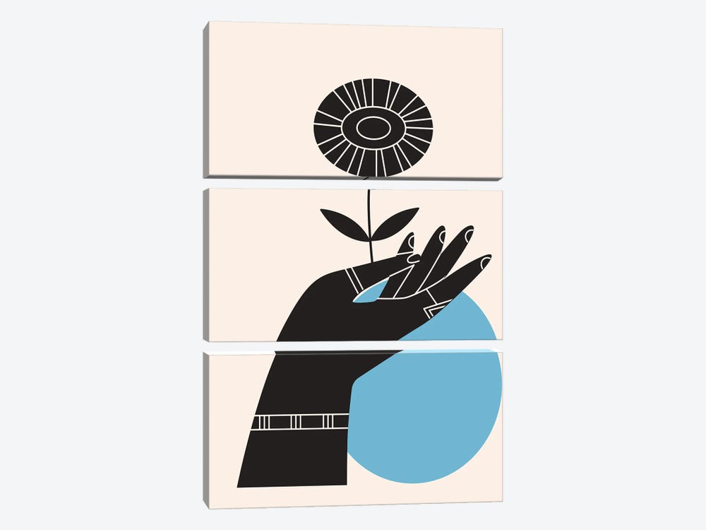 Abstract Hand III by Jay Stanley 3-piece Art Print