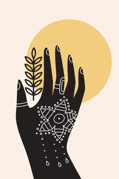 Scandinavian Office: Abstract Hand by jay stanley