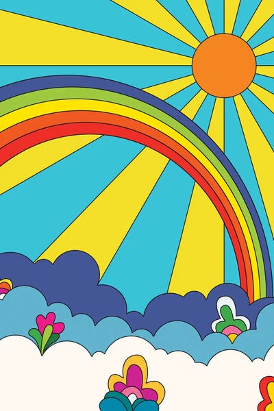 Rainbows: 70's Vibes II by jay stanley