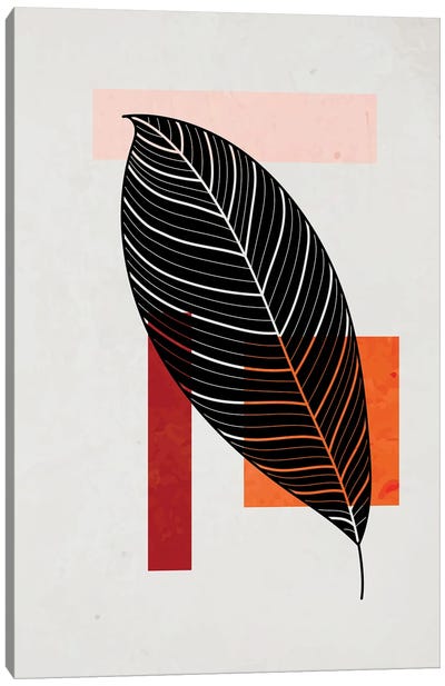 Abstract Leaf Vibe IIII Canvas Art Print - Jay Stanley