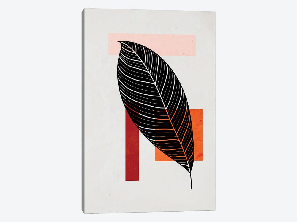 Abstract Leaf Vibe IIII by Jay Stanley 1-piece Art Print