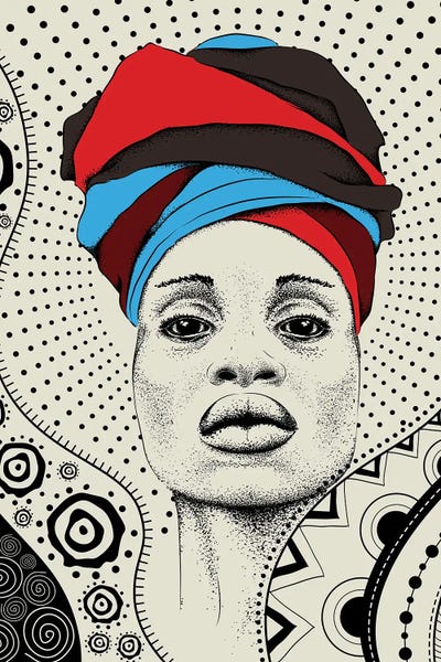 Women's Empowerment: Abstract Minimal Strong Woman by jay stanley